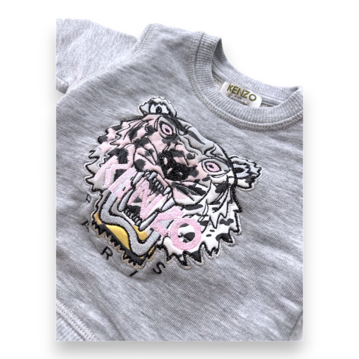 Sweat bébé - Très bon état gris, KENZO