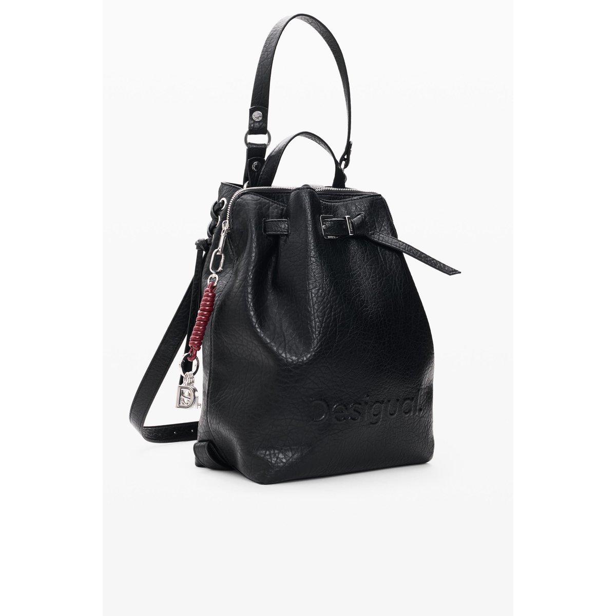 Sac à dos moyen noir, DESIGUAL