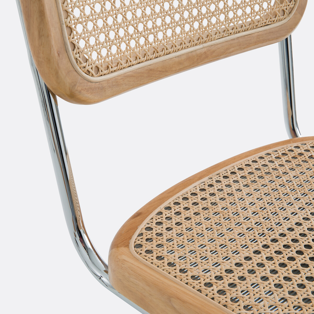 Chaise de bureau cannage à roulettes, Cedak naturel, LA REDOUTE INTERIEURS