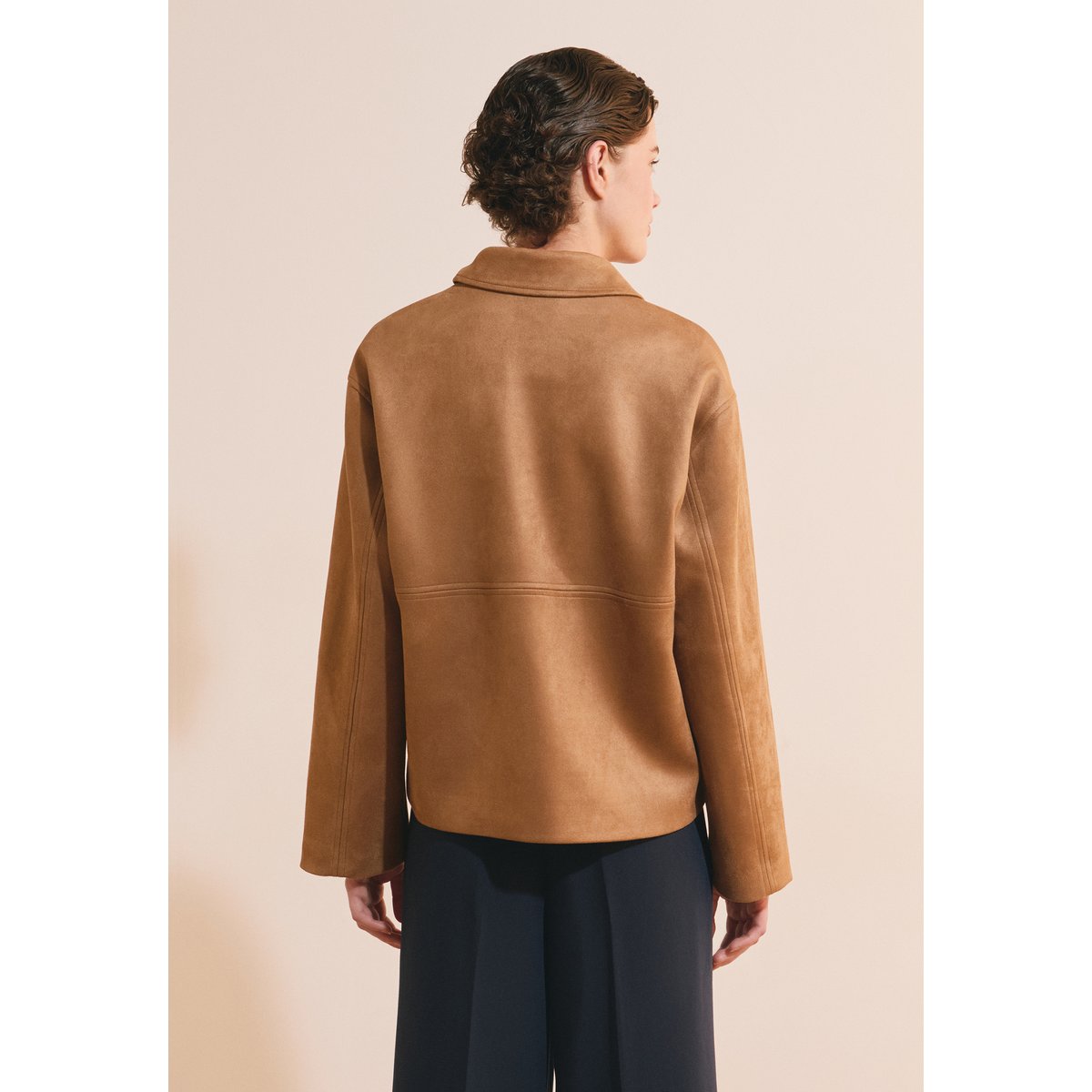 Veste effet daim MOLLY dune, ETAM