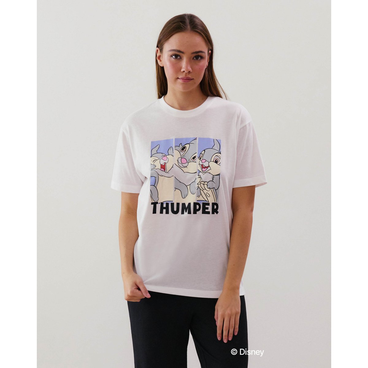 Top en jersey Thumper ENGCOREPANPIZ ecru, UNDIZ