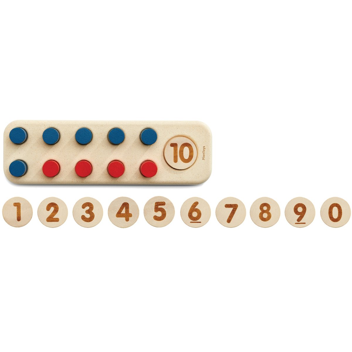 Apprendre à compter beige, PLAN TOYS