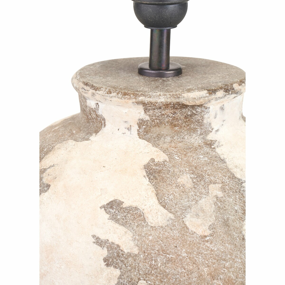Lulu Antique Finish Stoneware Table Lamp Base brown , ÉDITÉ