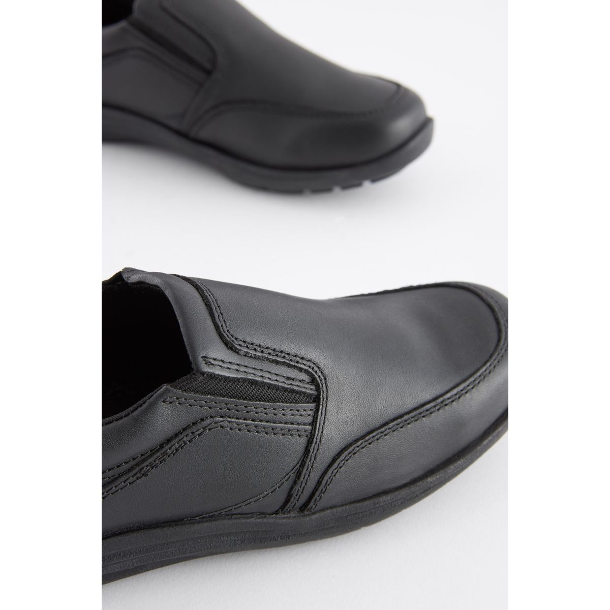 Mocassins d'école noir, NEXT