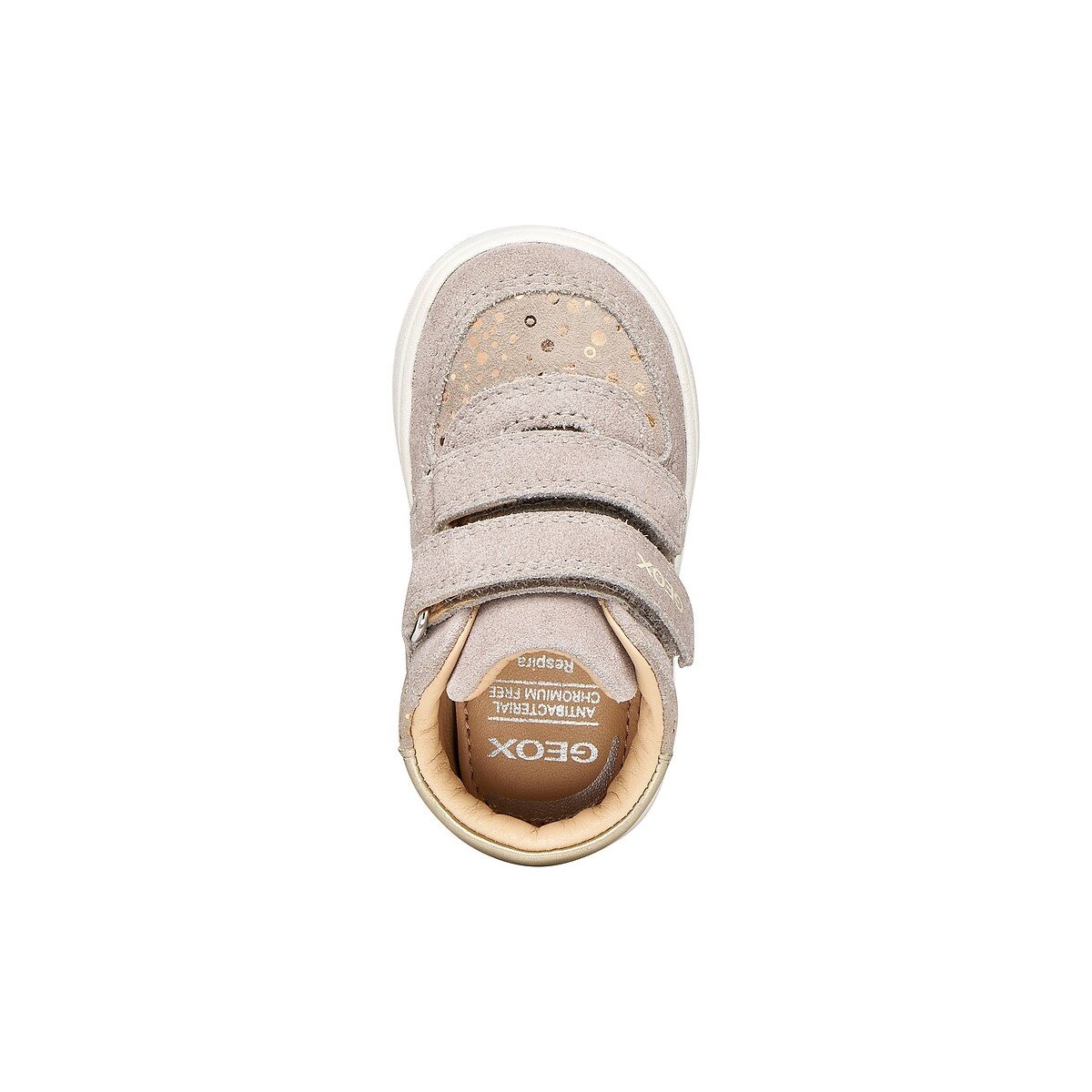 Zapatillas con velcro, BIGLIA beige , GEOX