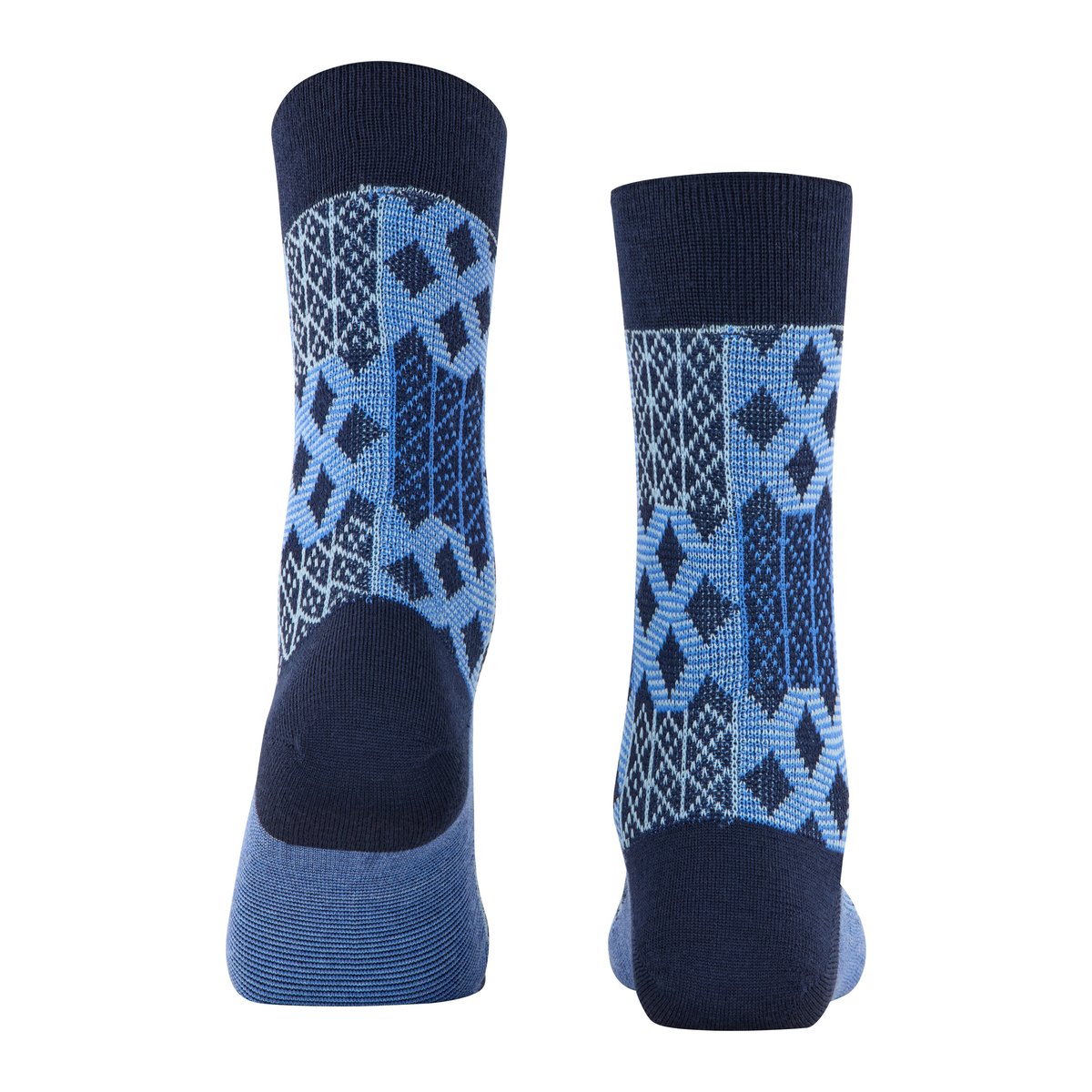 Chaussettes Mosaic Opaque marin, BURLINGTON