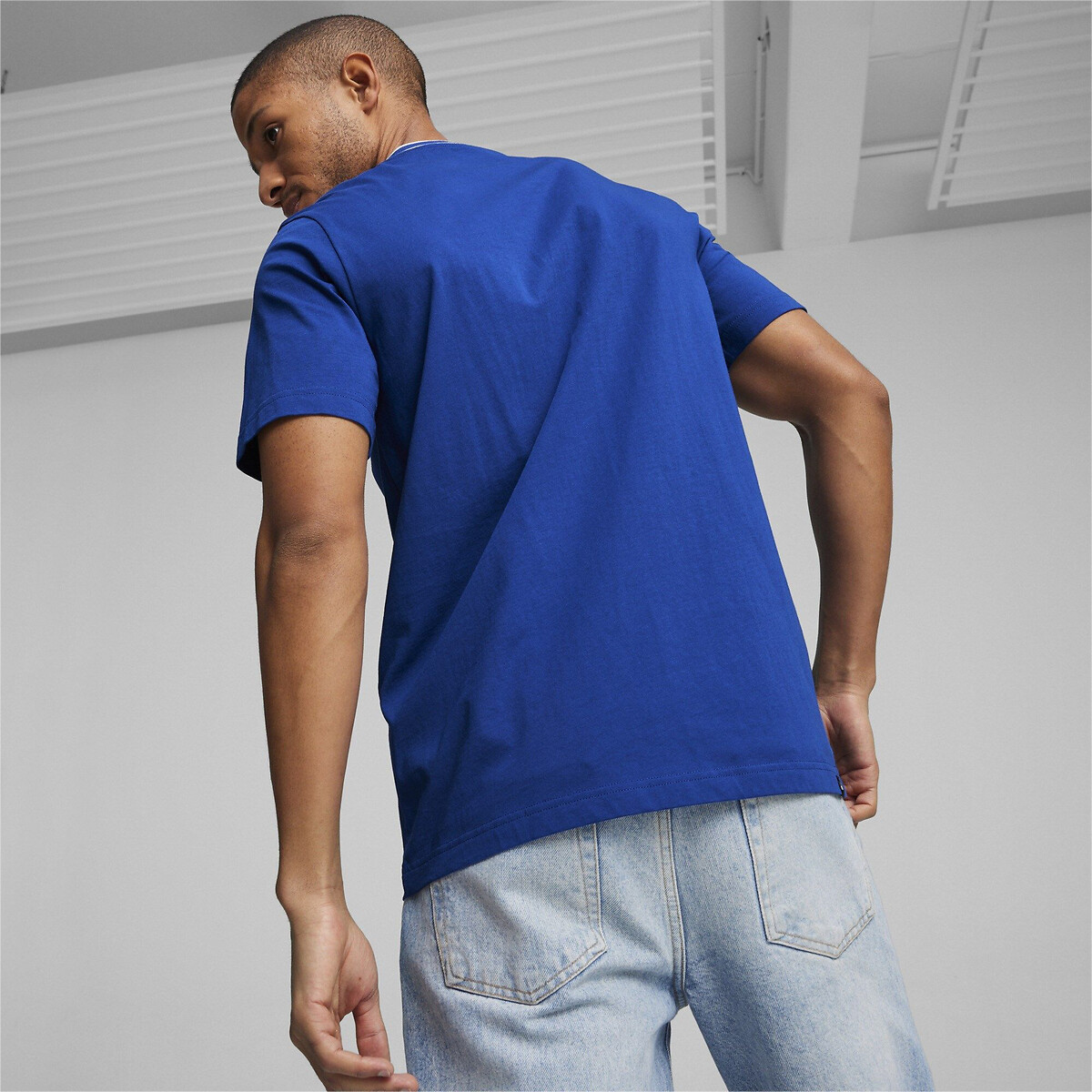 T-shirt manches courtes graphique Squad bleu cobalt, PUMA