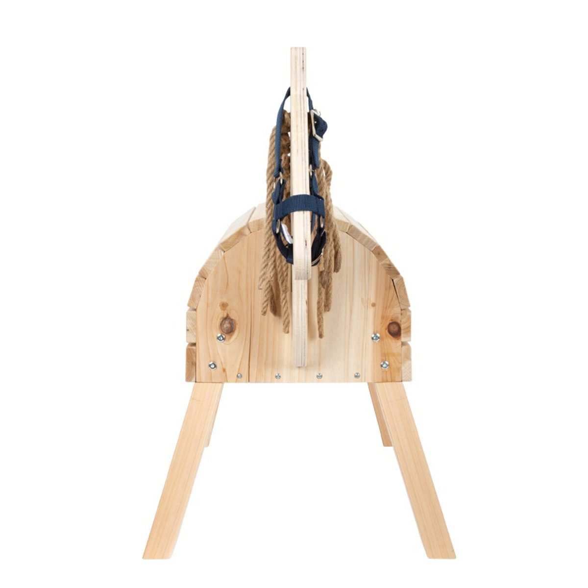 Cheval de bois compact beige, SMALL FOOT COMPANY