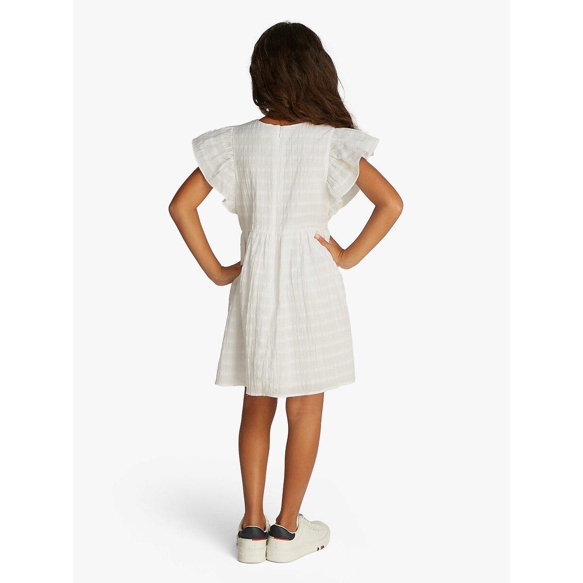 Short Sleeve Dress white, TOMMY HILFIGER