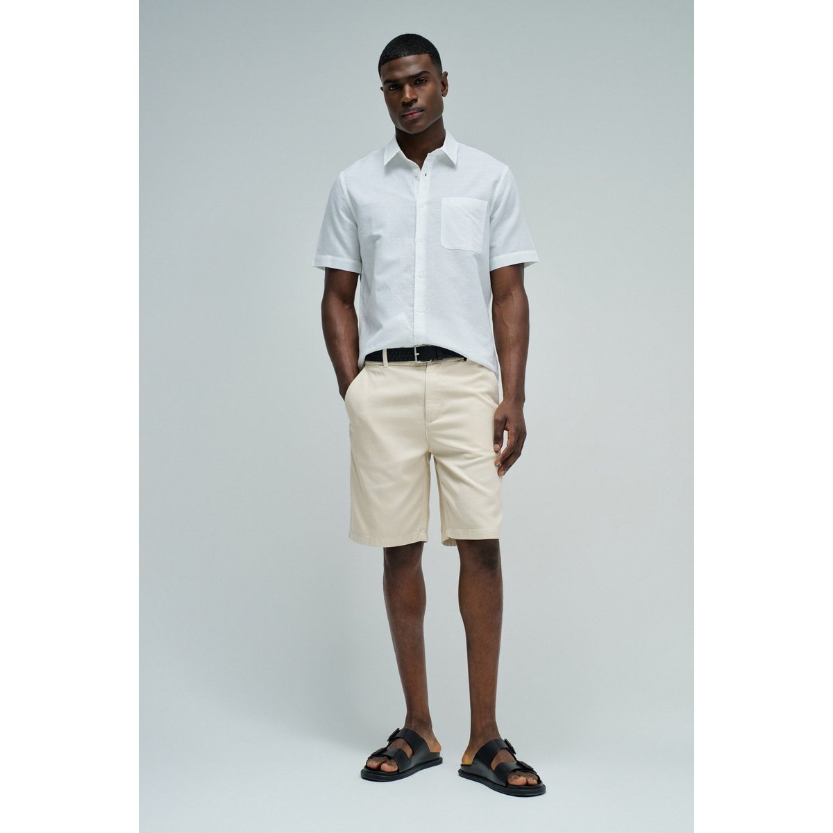 CHEMISE EN LIN blanc, SALSA JEANS