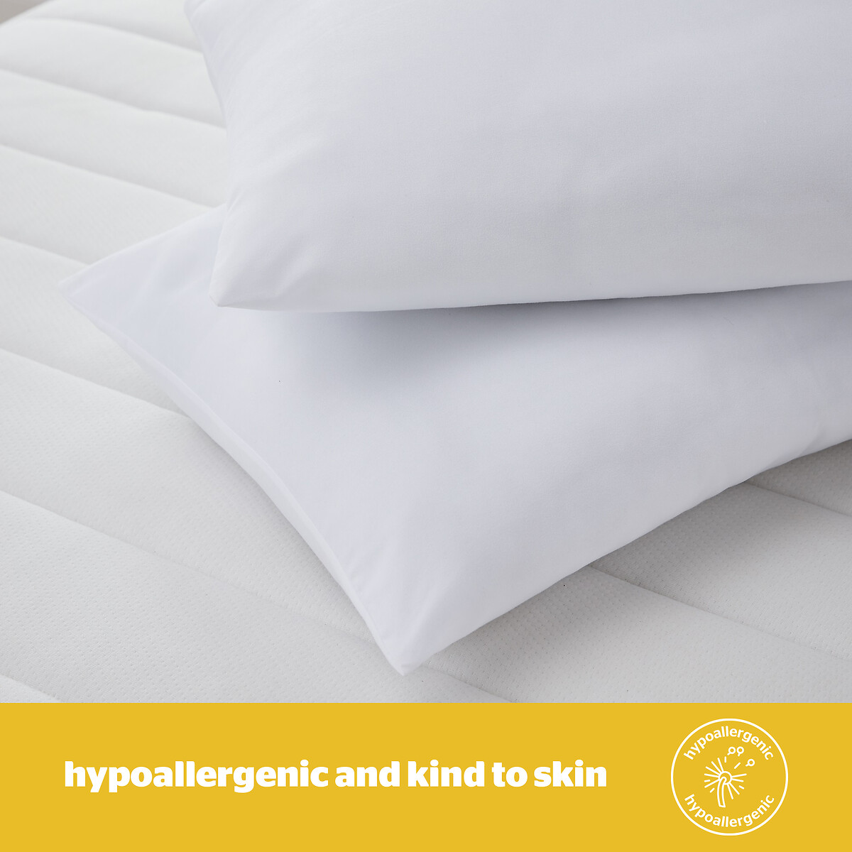10.5 Tog Complete Bed Set - Duvet, Pillows & Mattress Protector white, SILENTNIGHT