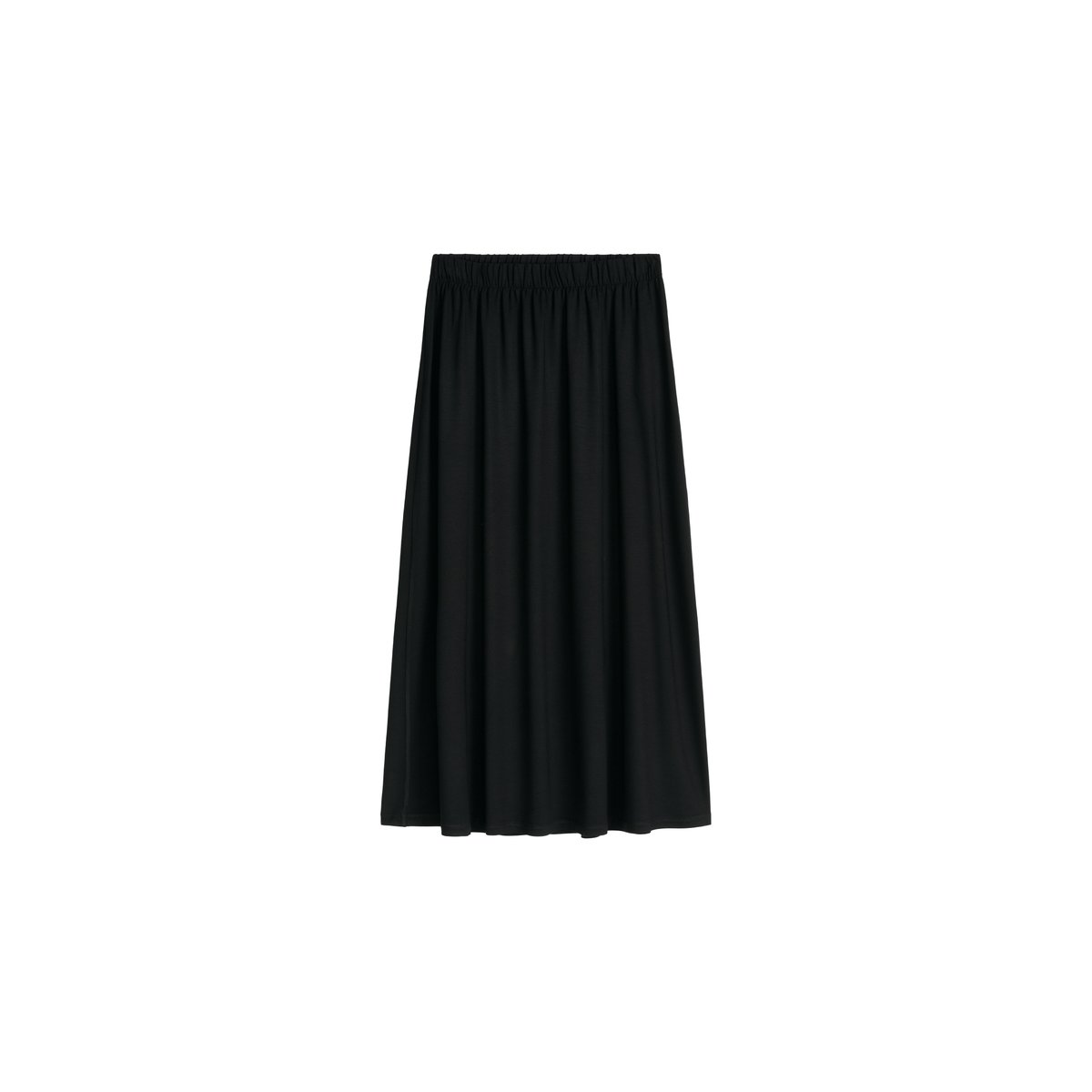 Jupe évasée en jersey en LENZING™ ECOVERO™ noir, MARC O’POLO DENIM