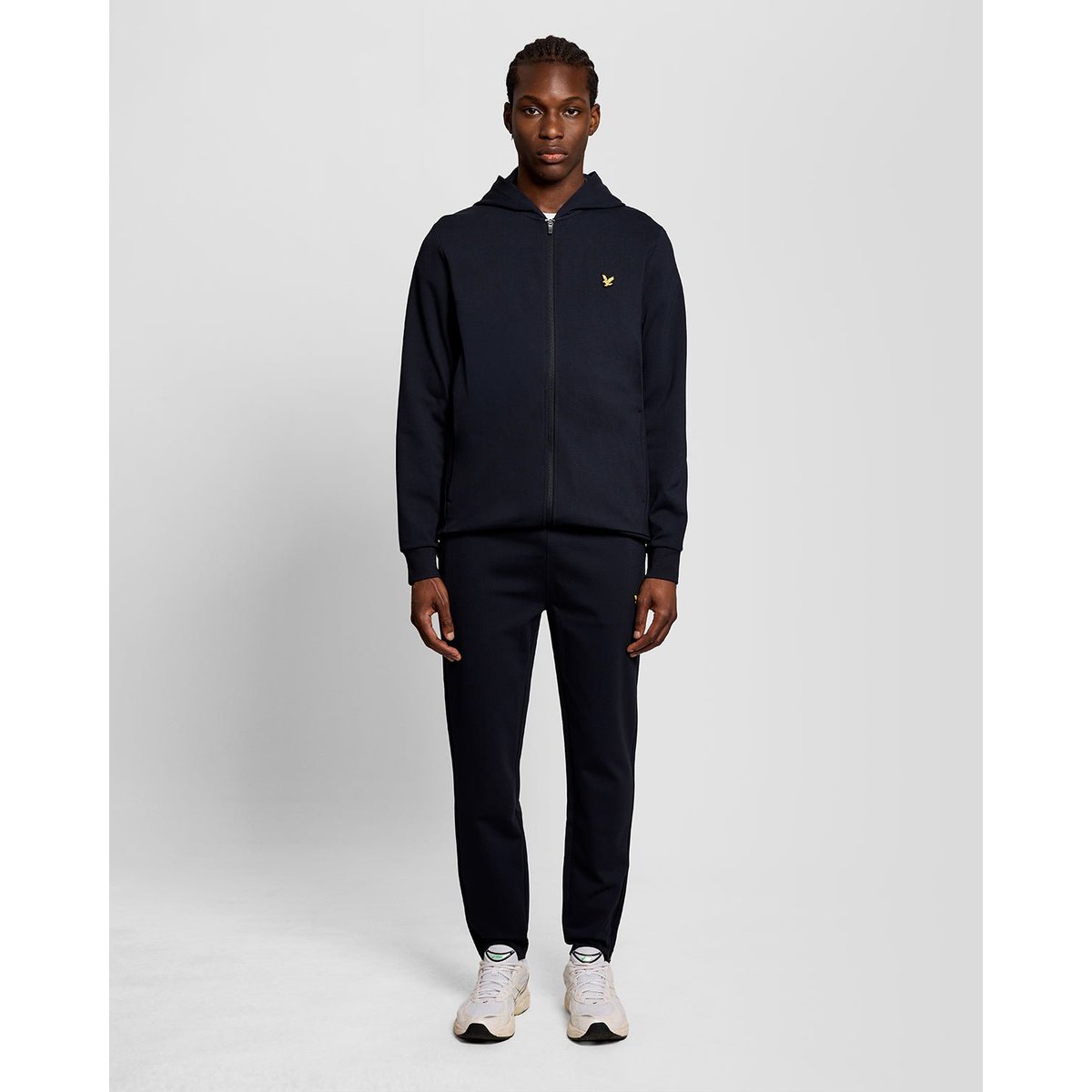 Sweat à capuche Sports léger bleu foncé marine, LYLE & SCOTT