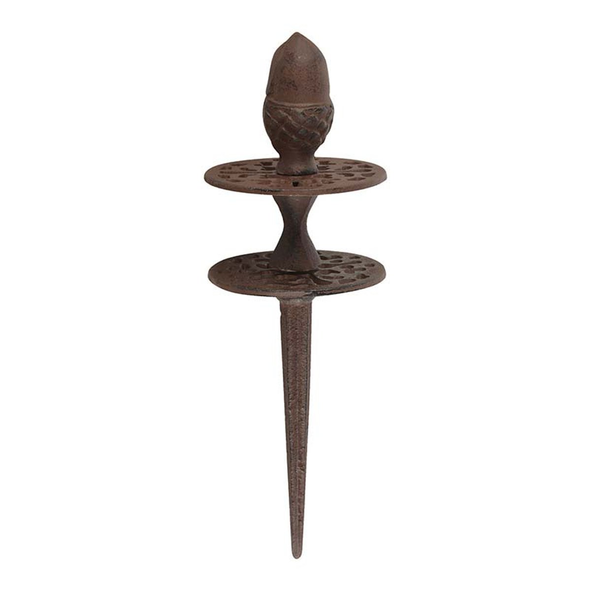 Lot de 3 guides tuyaux Fonte 29 cm couleur unique, ESSCHERT DESIGN