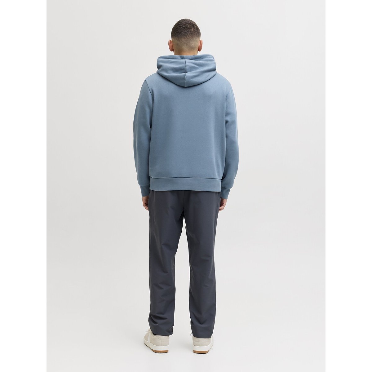 Sweat à capuche bleu, JACK & JONES