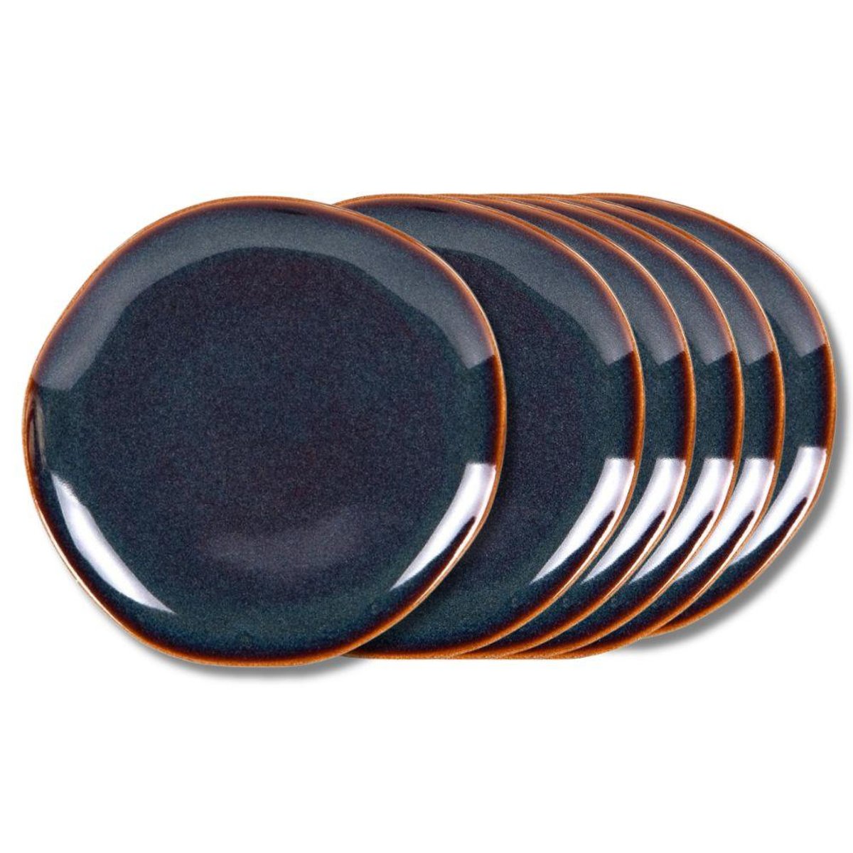 Assiette plate Symphony   27 cm (lot de 6) - SYMPHONY bleu, TABLE PASSION