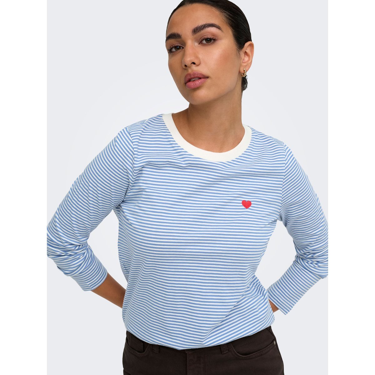 Top bleue - ebb and flow, JDY