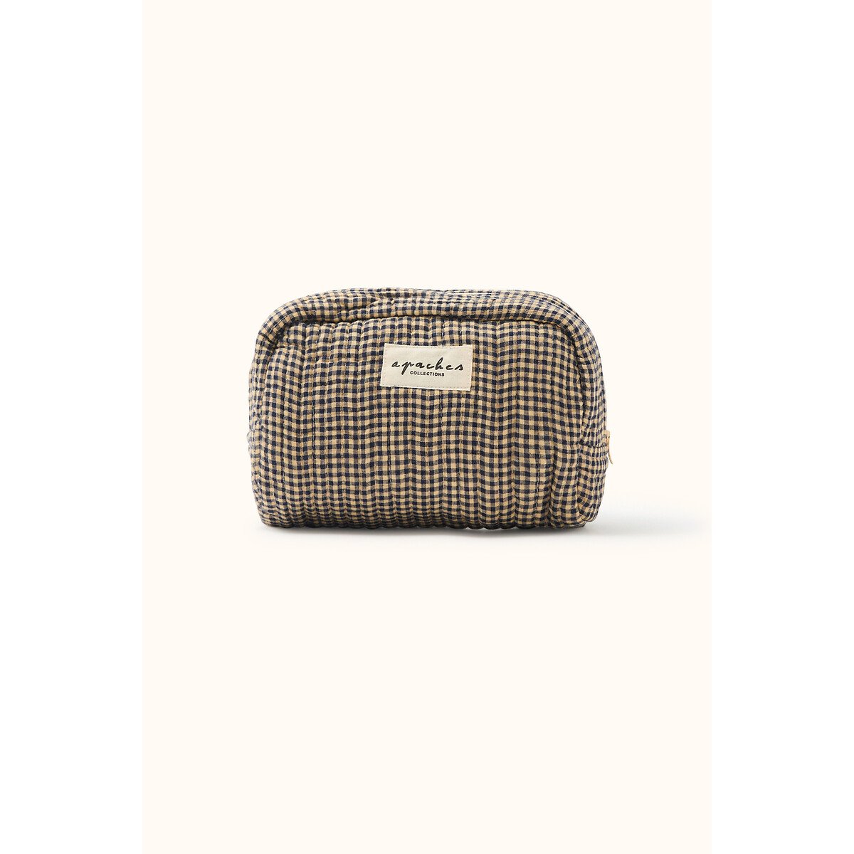 Petite trousse à carreaux, GAYA imprimé carreaux, APACHES COLLECTIONS