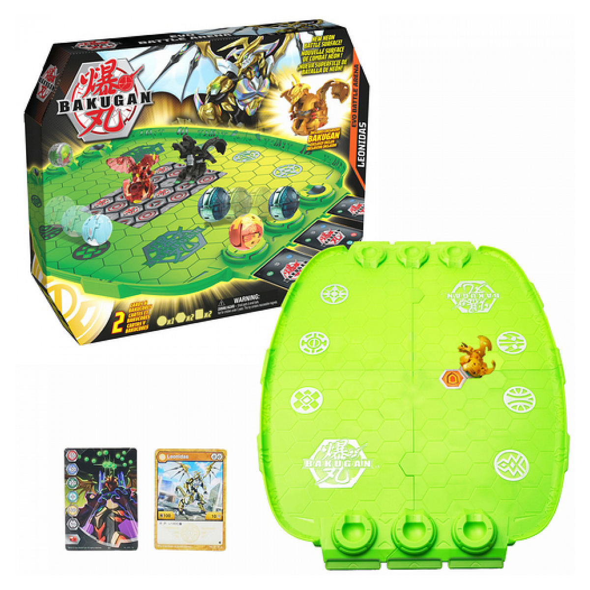 Bakugan EVOLUTIONS Arene de combat saison 4 couleur unique, SPINMASTER