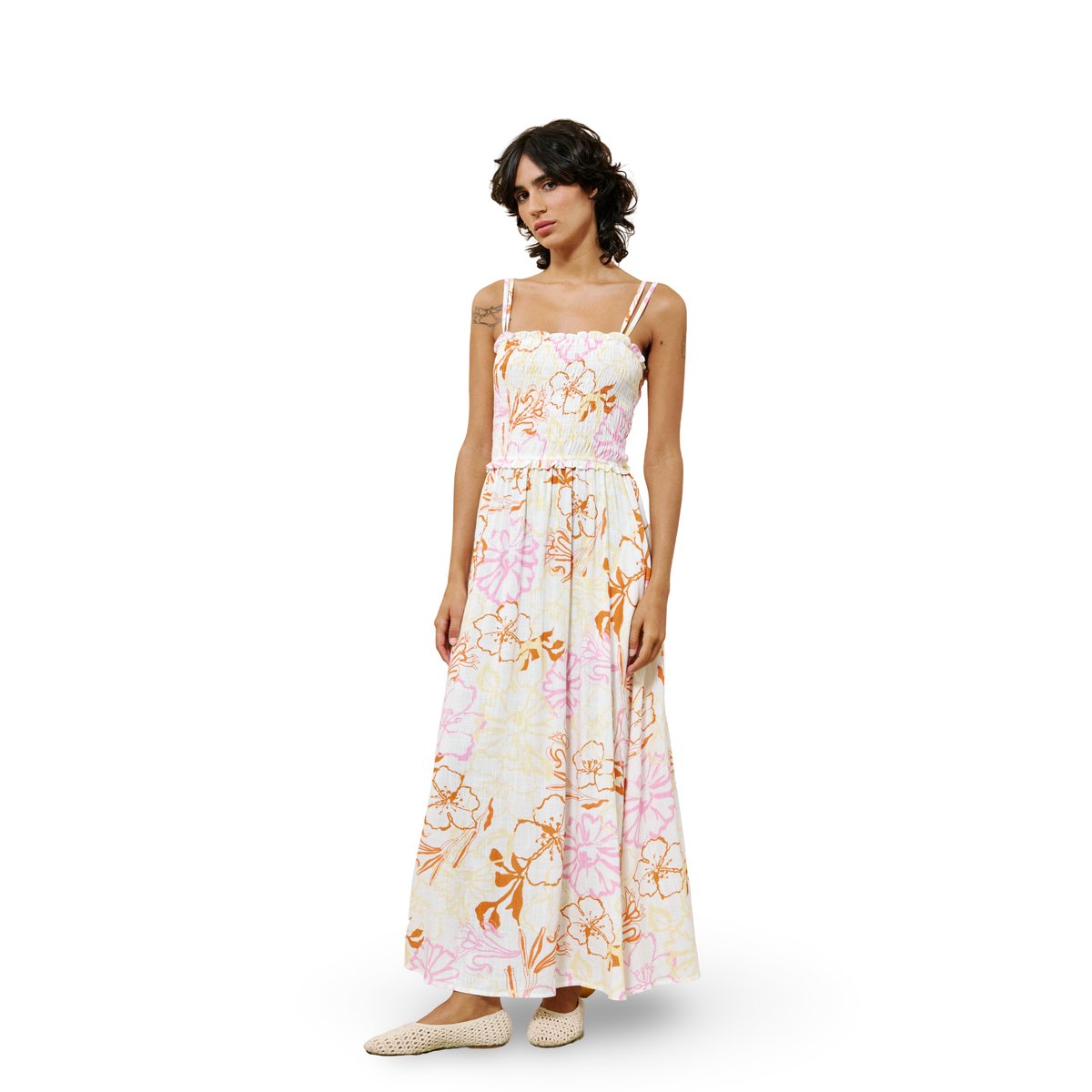 Robe  longue CHANCE floraison, FRNCH