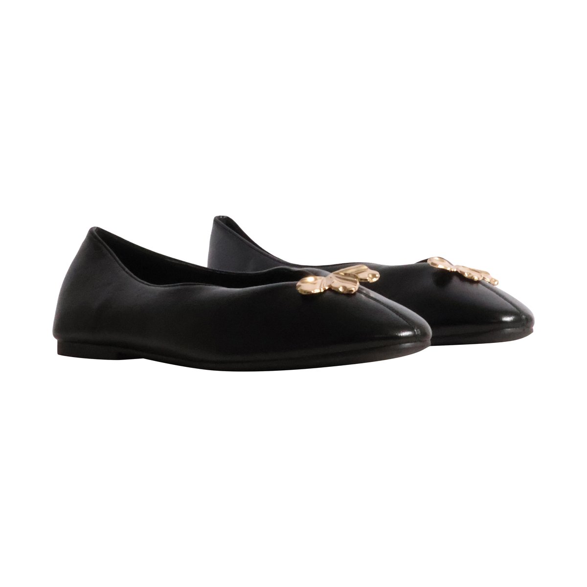 Ballerine à Enfiler R And B noir, ENZA NUCCI