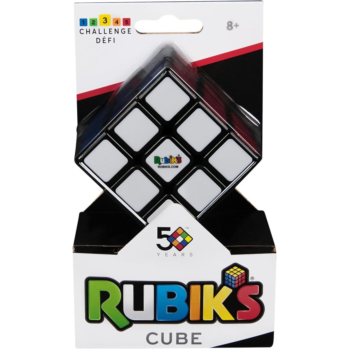 Jeu de casse-tête Rubik's Cube 3x3 multicolore, SPIN MASTER