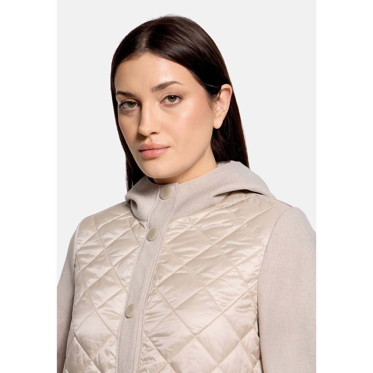 Veste outdoor à capuche nature melange, BETTY BARCLAY