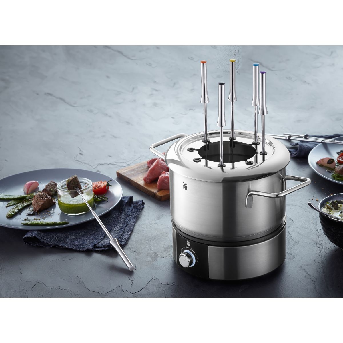 Fondue LONO Fondue 0415130011 gris, WMF