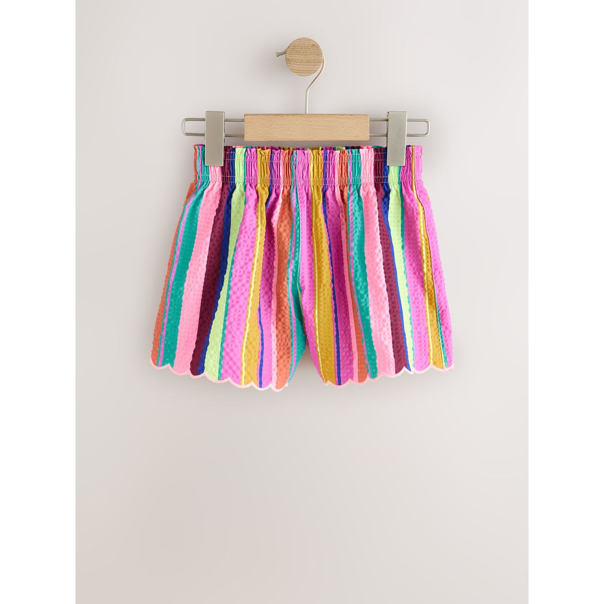 Short de plage rayures multicolores arc-en-ciel, NEXT