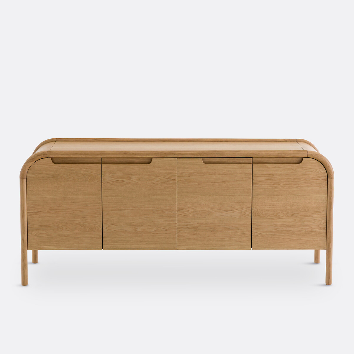 Niedriges Sideboard Lipa, aus Eiche und Furnier eiche, LA REDOUTE INTERIEURS