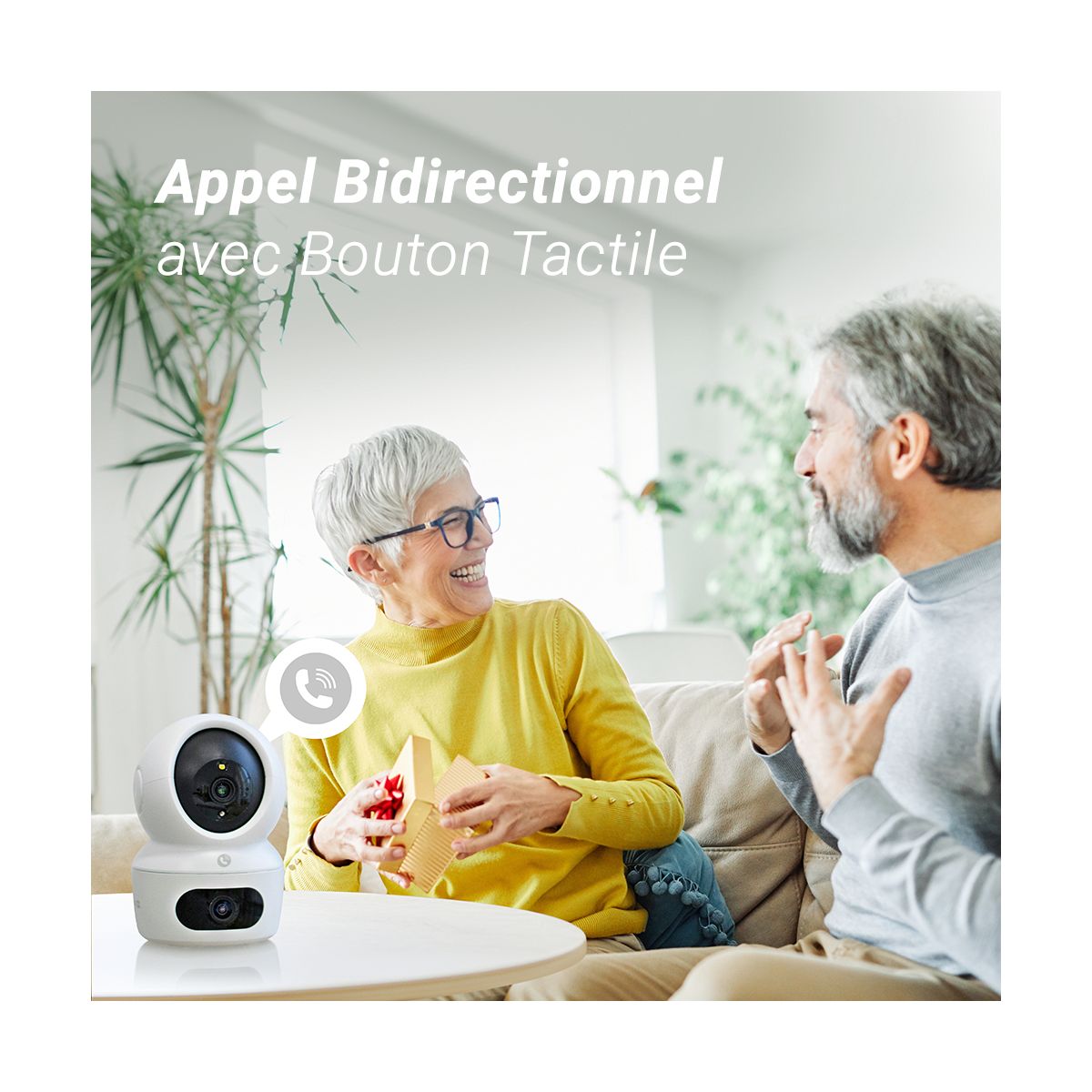 Caméra de surveillance H6C 2K couleur unique, EZVIZ