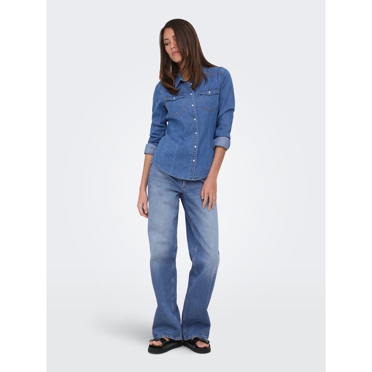 Chemise medium blue denim, JDY