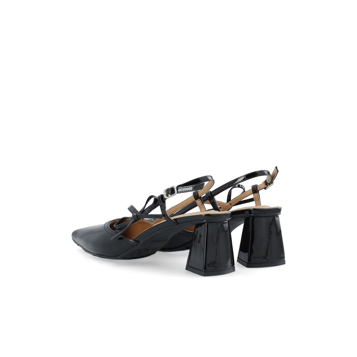 Chaussures À Bride Arrière noir - black, BIANCO