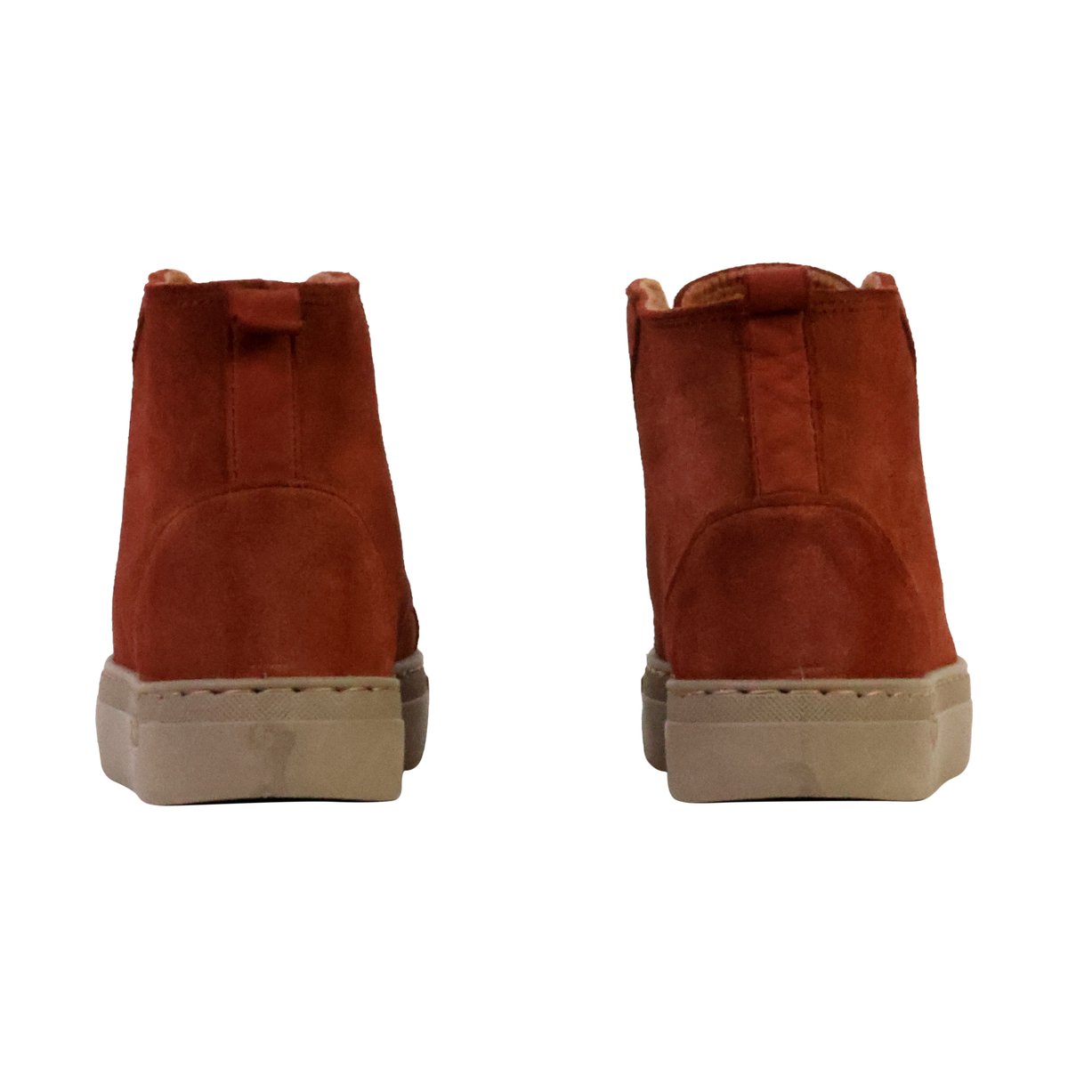 Basket Montante Cuir teja, NATURAL WORLD