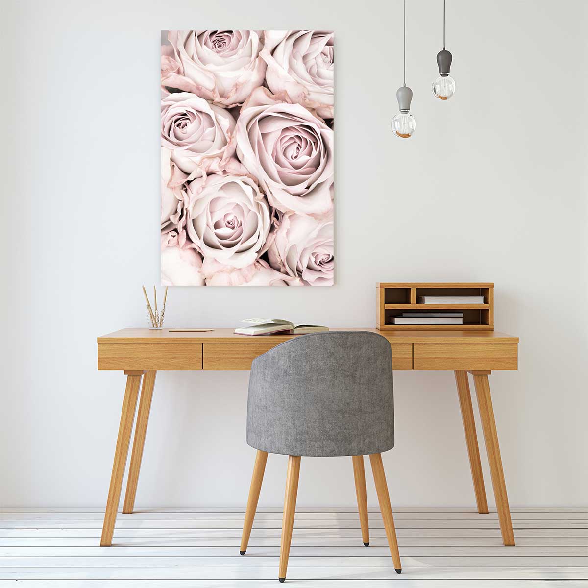 Tableau rosa alba tableau alu dibond, HEXOA
