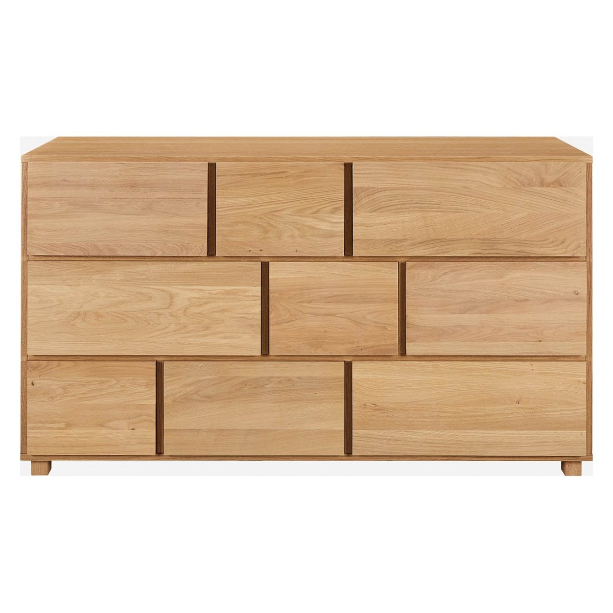 Commode bois HANITA naturel clair, HABITAT
