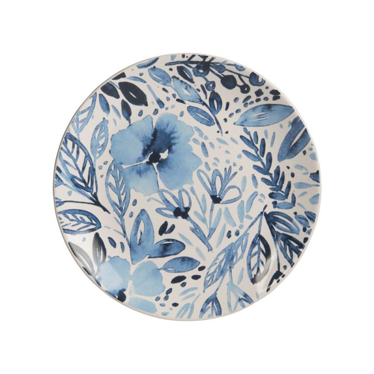 Service d'assiettes 18 pièces Jardin bleu, TREND UP