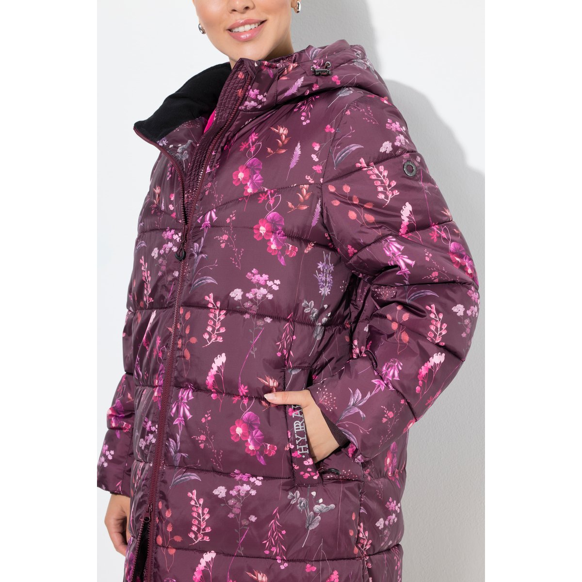 Doudoune technique HYPRAR rouge raisin, ULLA POPKEN