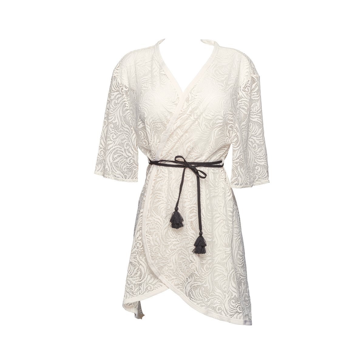 Robe de Plage COVER UP ivoire, SANS COMPLEXE