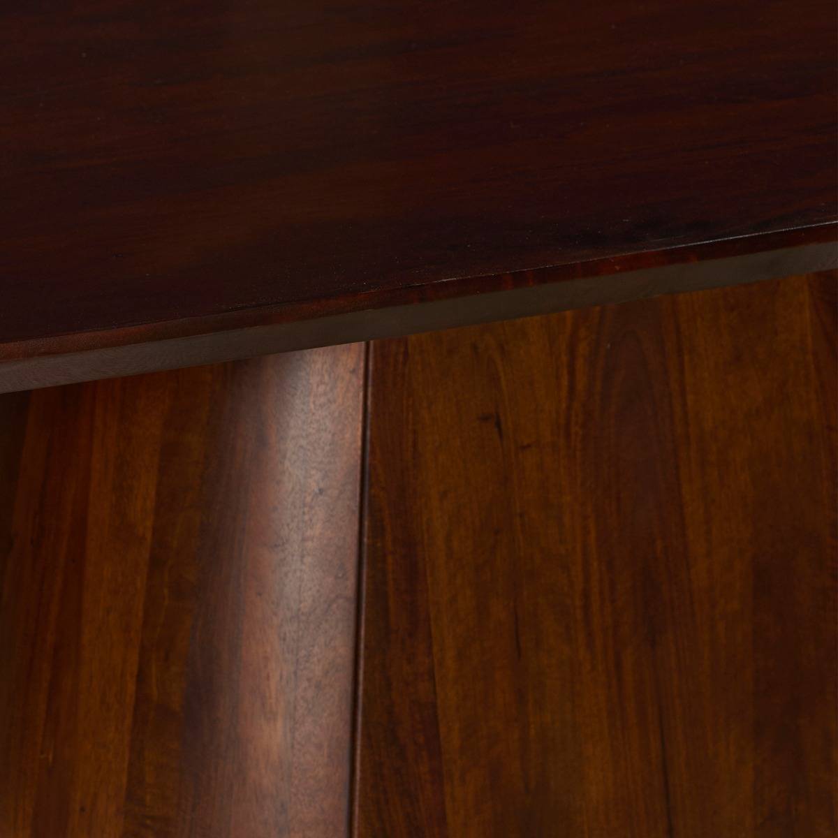 Table à manger en bois de manguier SOLYMA bois foncé, MADE IN MEUBLES