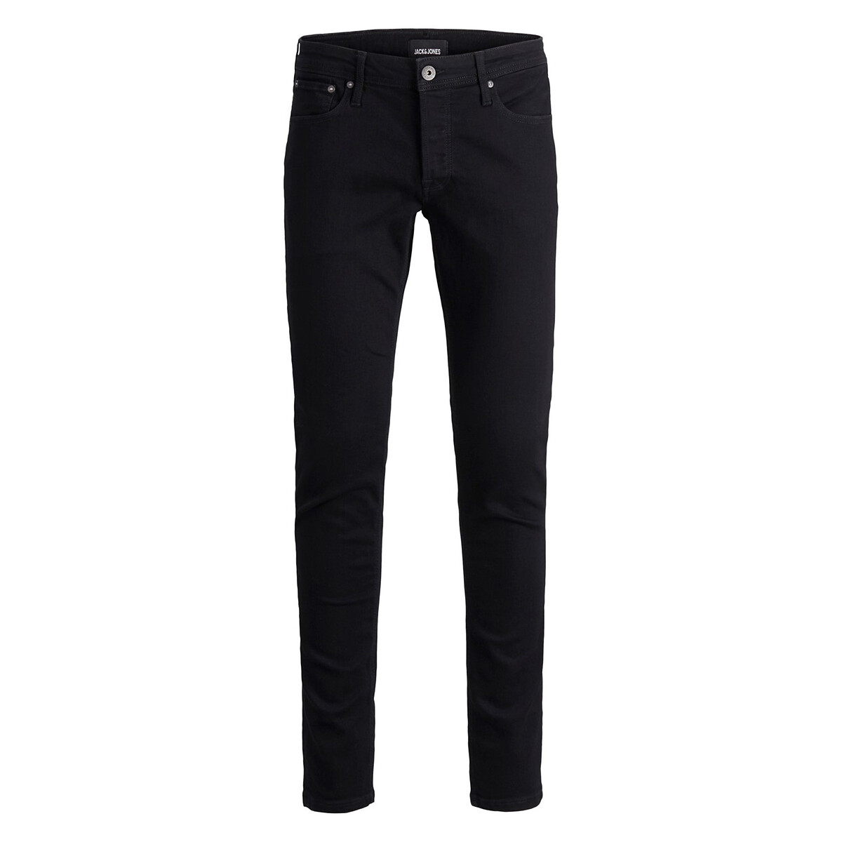 Jean slim, stretch, Glenn noir, JACK & JONES