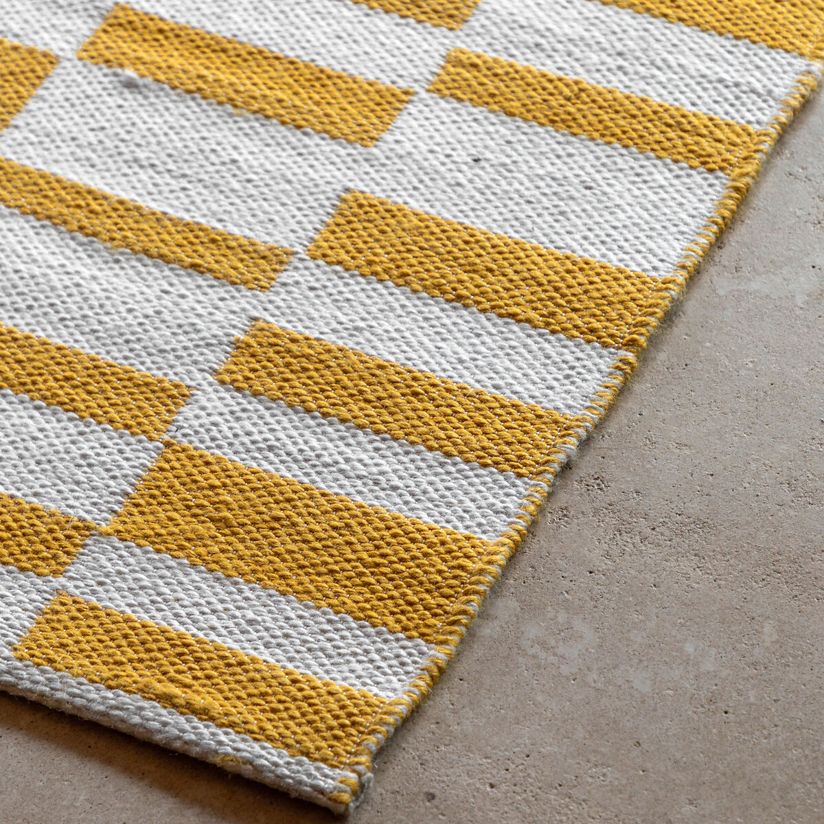 Kinston Jackard Rug yellow, ÉDITÉ