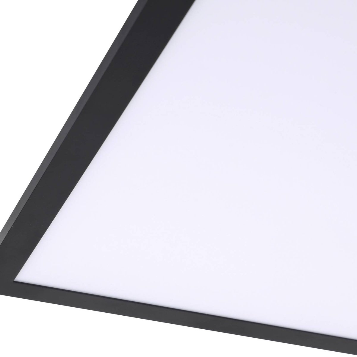 Plafonnier moderneLED, Enhife noir, LINDBY