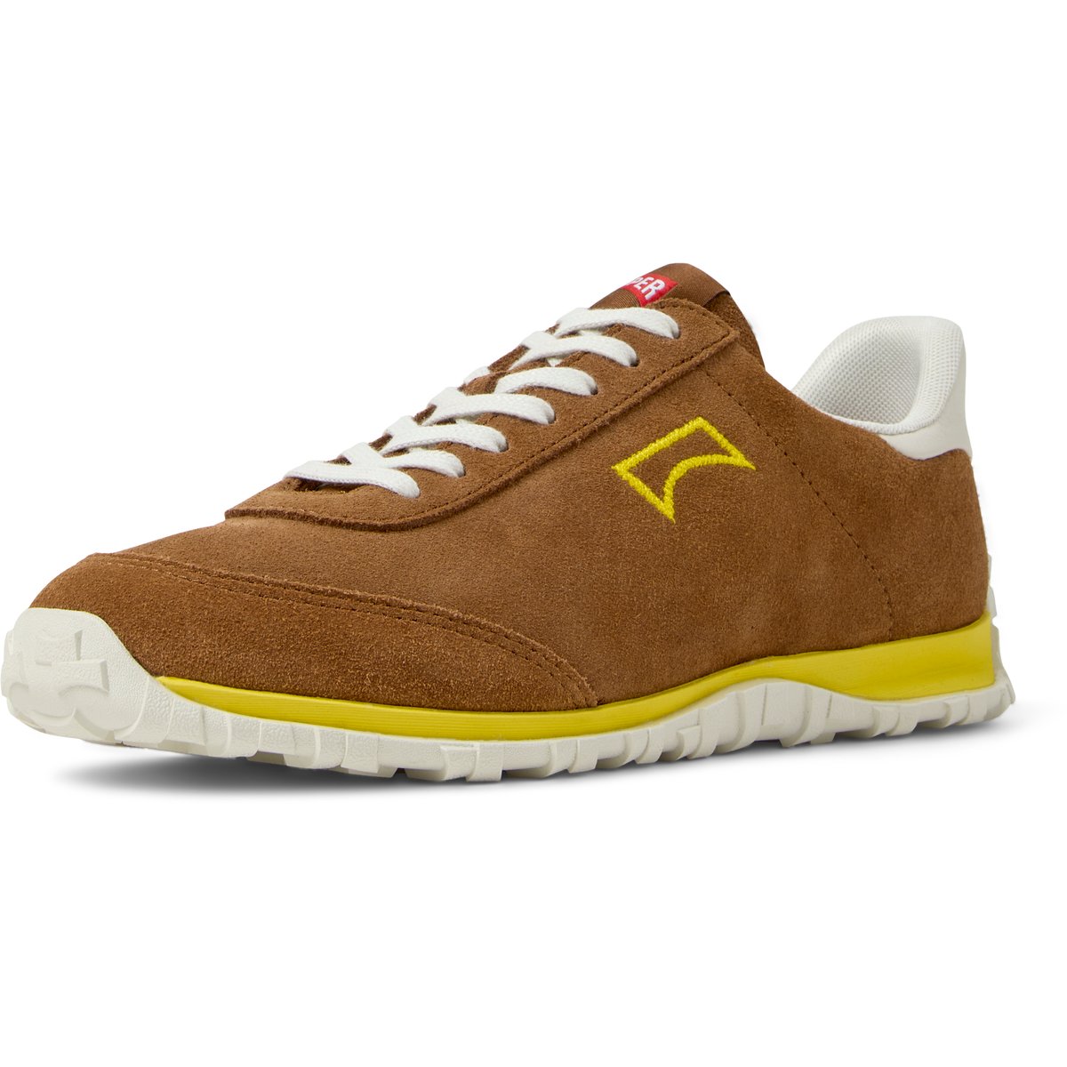 Baskets Drift Walk Suede Leather marron moyen, CAMPER