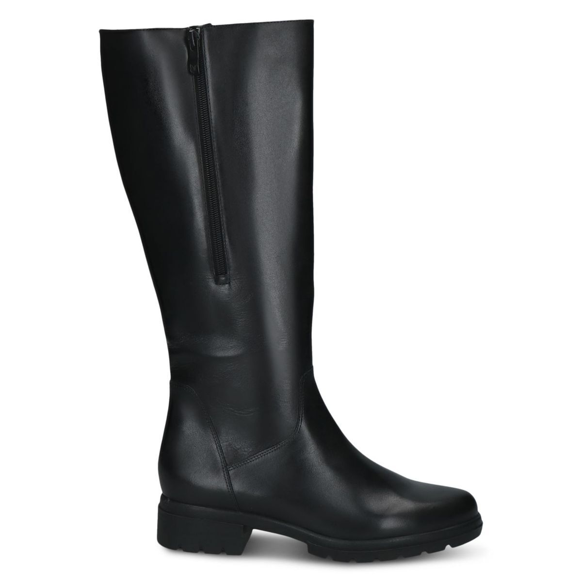 Bottes en cuir noir nappa, CAPRICE