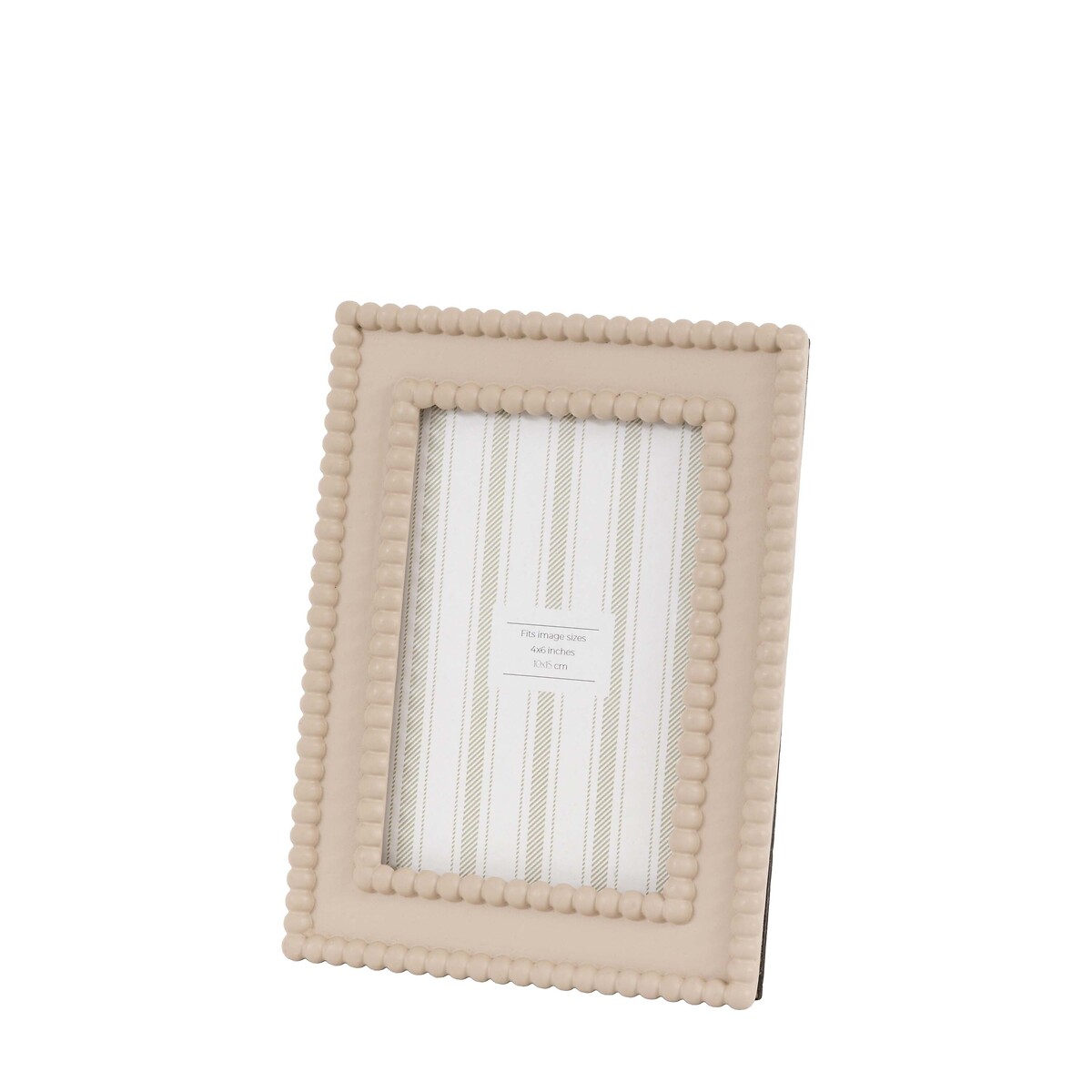 4x6" Calitri Beaded Photoframe in Mocha brown , ÉDITÉ
