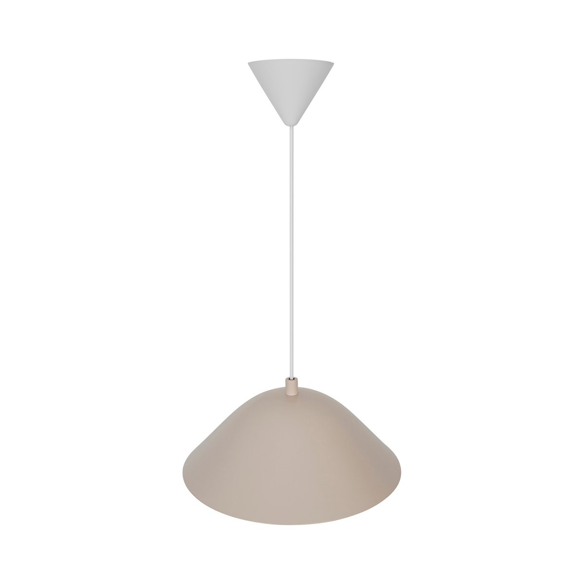 Suspension lumière indirecte en métal, FREYA 35 beige, NORDLUX