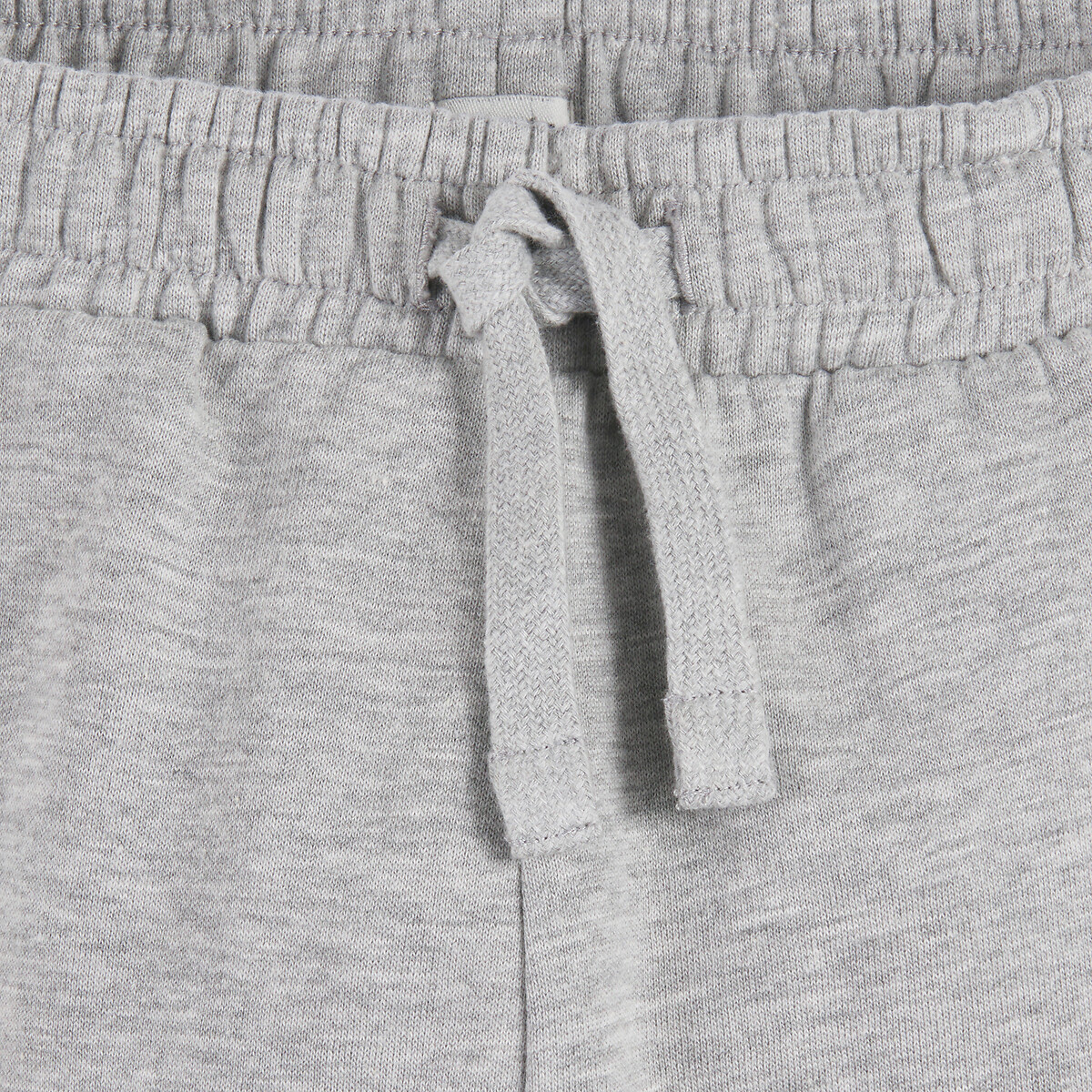 Jogging oversize in felpa grigio chiné , LA REDOUTE COLLECTIONS