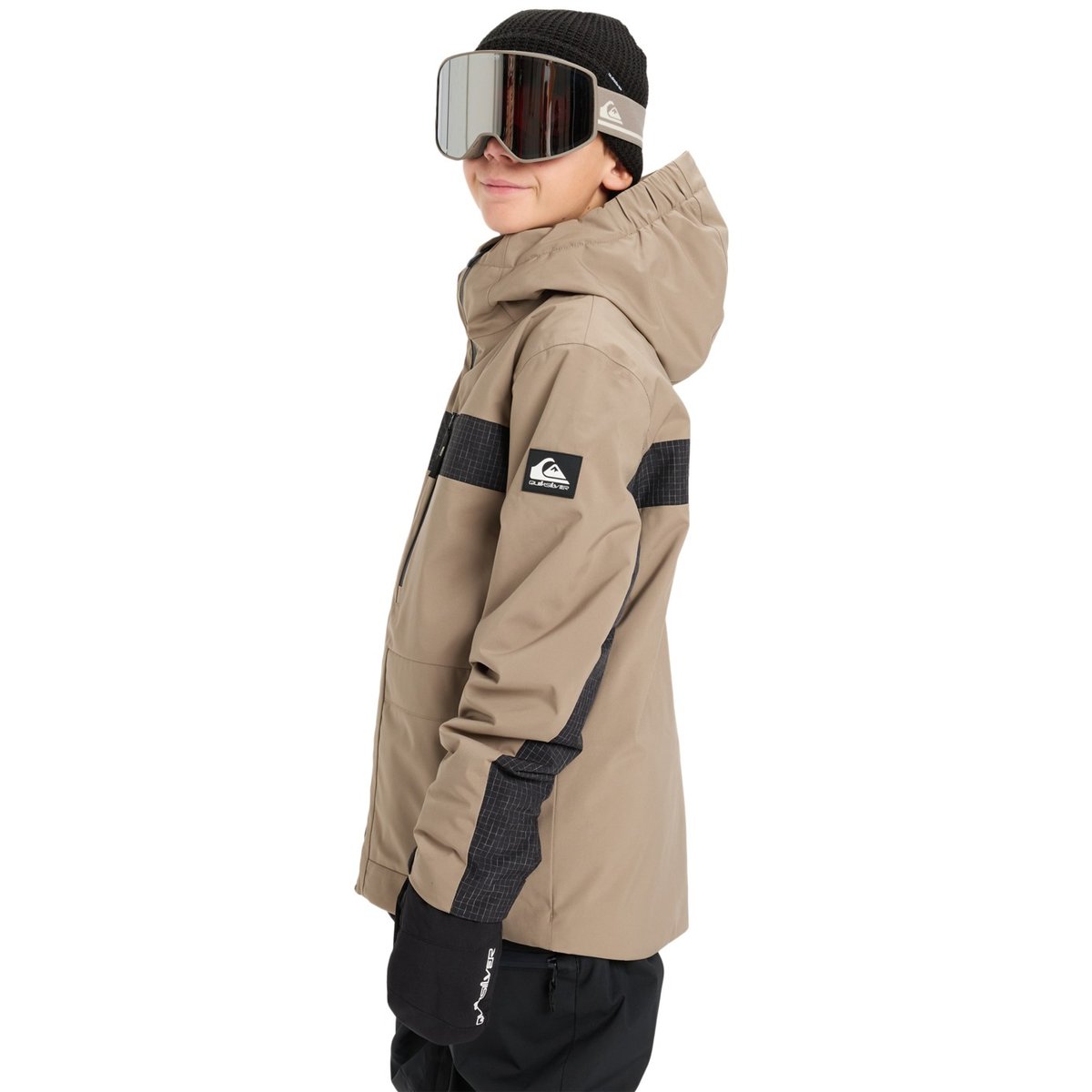 Veste de snow technique QUEST 20K beige fallen rock, QUIKSILVER