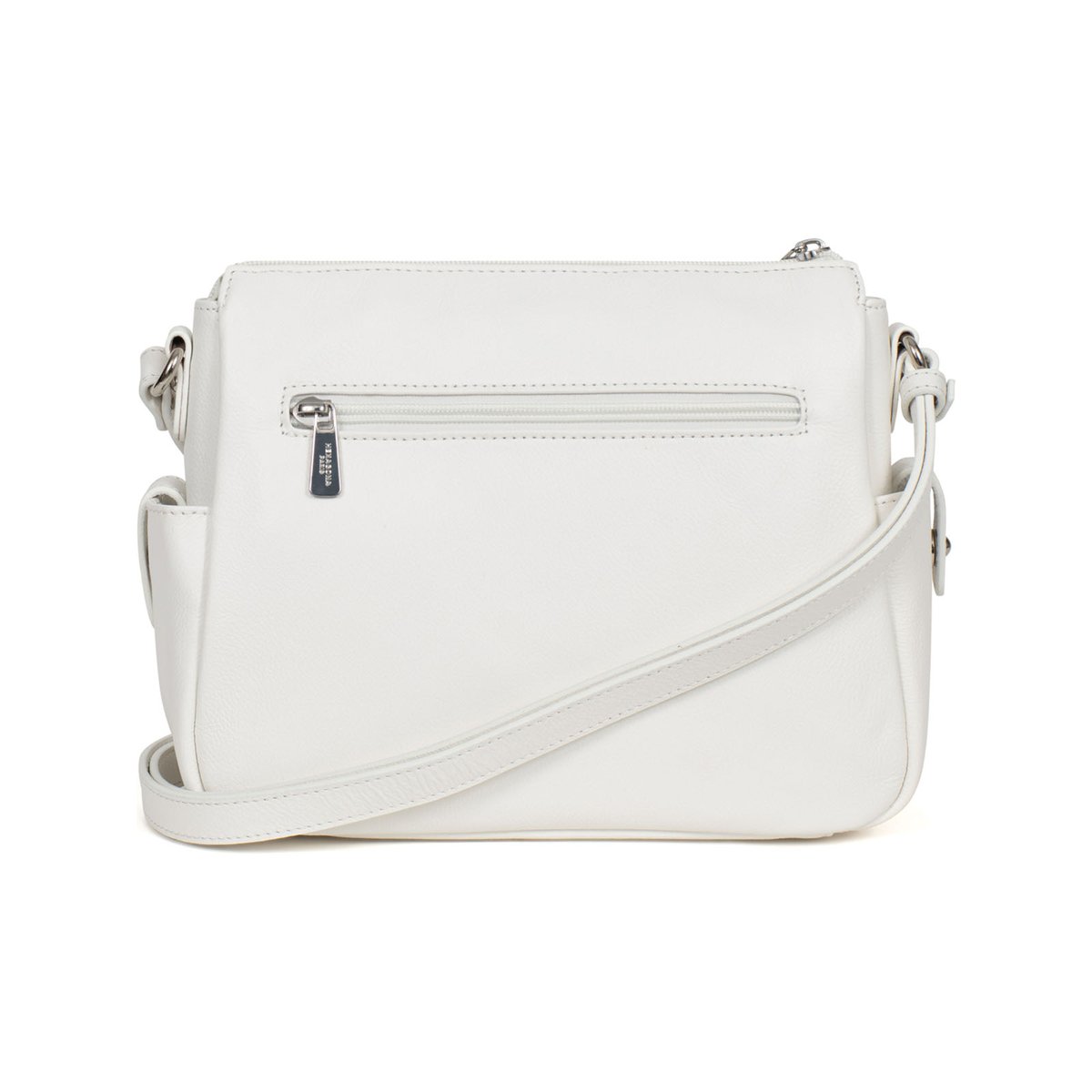 Sac porté travers  CONFORT blanc, HEXAGONA